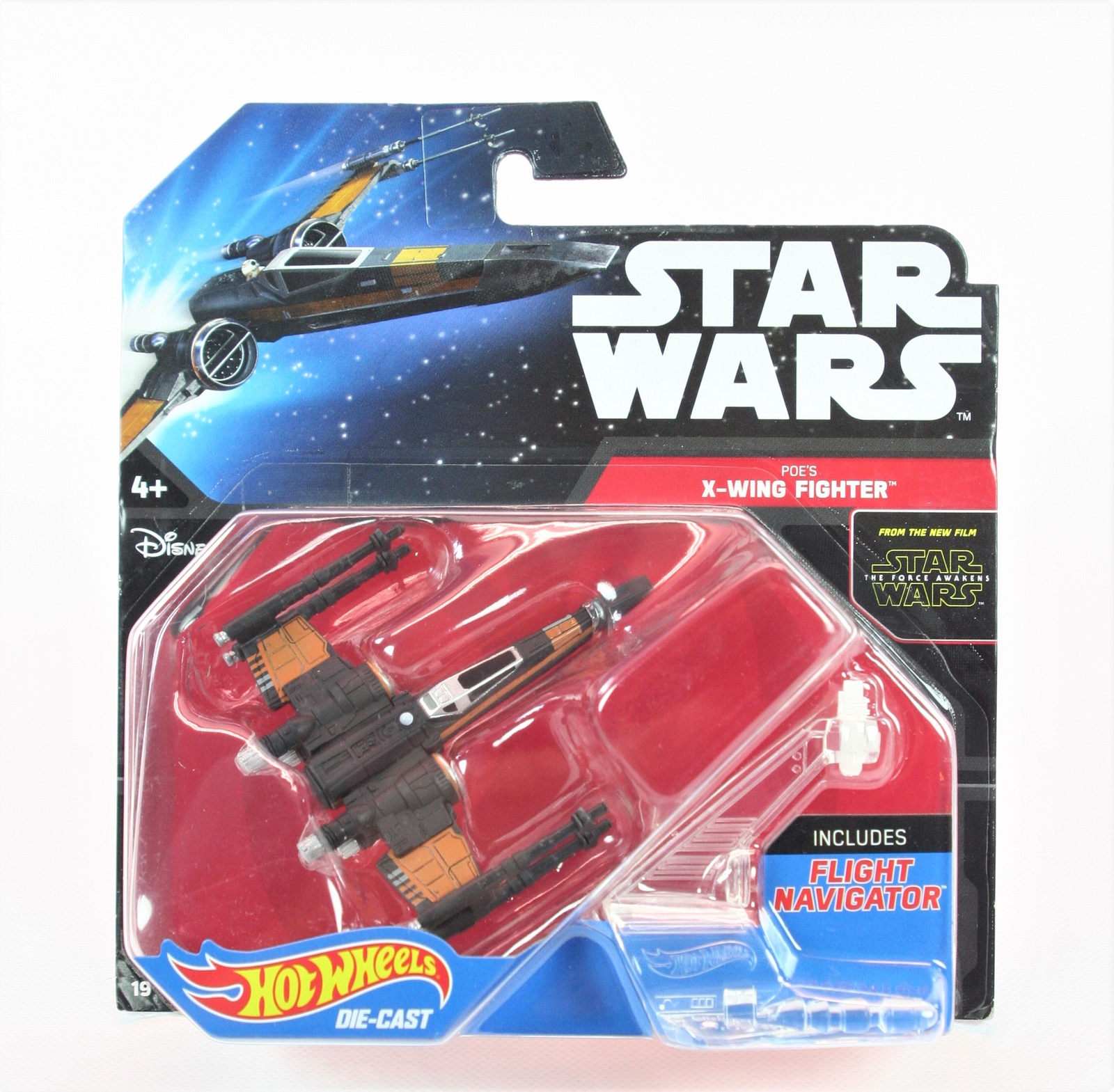 Star Wars Hot Wheels - Poe's X-Wing Fighter