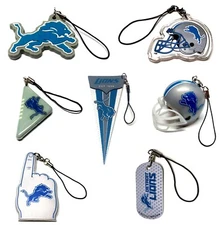 DETROIT LIONS NFL FOOTBALL DANGLER ORNAMENT DECORATION LICENSED - YOU PICK ITEM