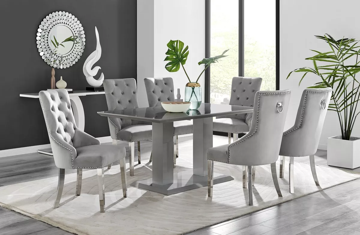 Ebay uk dining table and 6 chairs hot sale