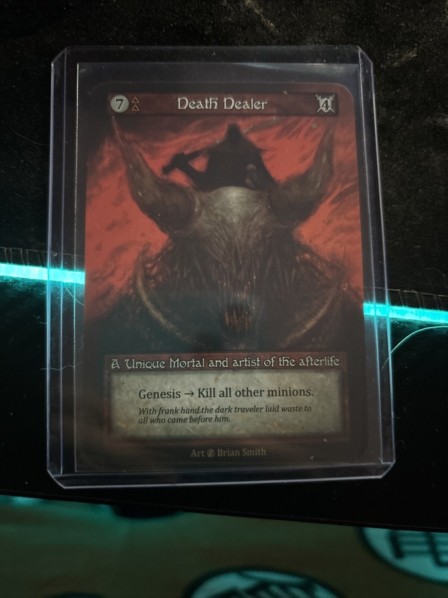 Death Dealer β foil Sorcery TCG Death Dealer - Foil - Unique - Beta - Sorcery Contested