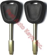 2 NEW 90 - 97 JAGUAR XJ6 XJ12 XJR SOVEREIGN VANDEN PLAS REPLACEMENT UNCUT KEY 