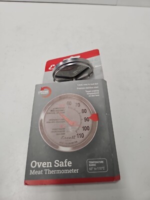 Escali AH1-C Edelstahl ofenfest Fleischthermometer, extra groß 2,5 Zoll