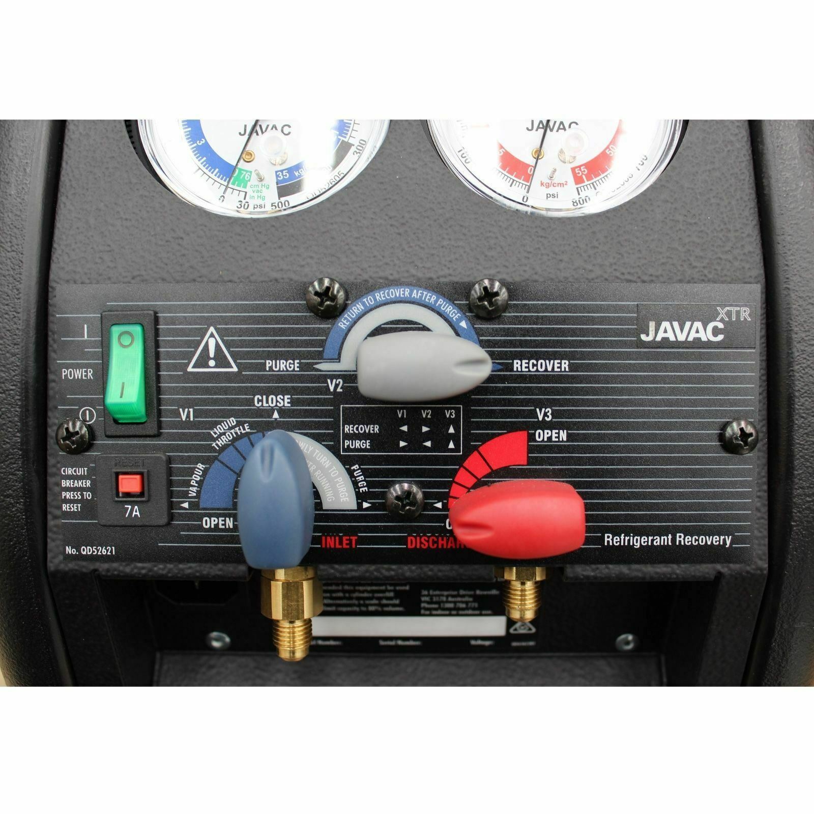JAVAC Refrigerant Recovery Machine, with purge function R32 READY eBay
