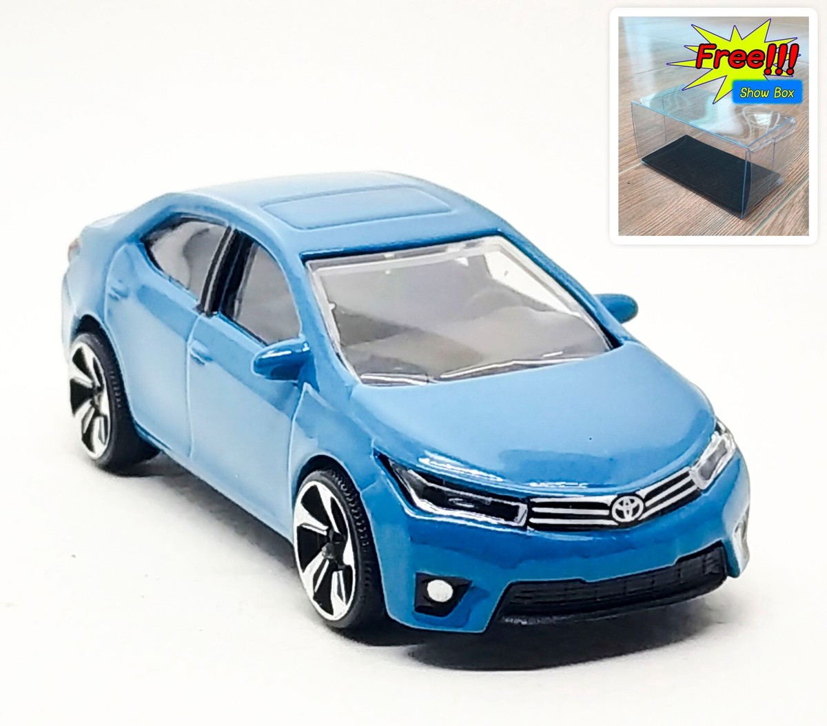 COROLLA ミニカー 青 Majorette Toyota Corolla Altis Dark Blue - Wheels 5LTS 1:61 (3
