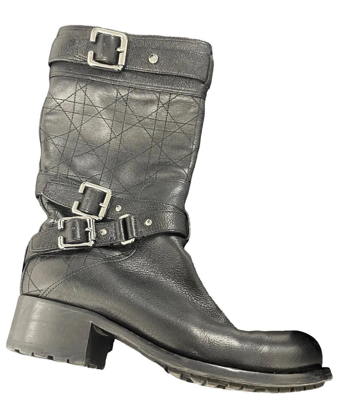 Botas de motociclista Dior para mujer