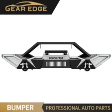 Off-road Front Bumper for 2007- 2018 Jeep Wrangler JK Unlimited with Winch Plate