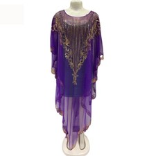 African Dashiki Long Dress Abaya Women Kaftan Evening Cocktail Ball Gown Formal