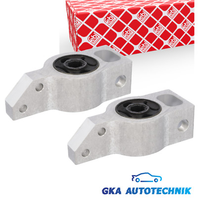 2x Febi Querlenkerlager Vorne FÜR VW Passat Sharan Tiguan Audi Q3