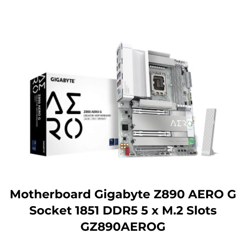 Motherboard Gigabyte Z890 AERO G Socket 1851 DDR5 5 x M.2 Slots