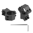30mm Scope Rings 3/8 Dovetail Middle/ High Profile .22 caliber Riflescope rings