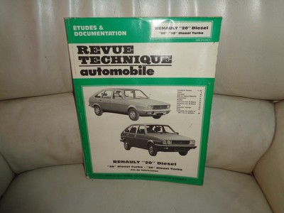 RTA Renault 20 / 30 Diesel / Turbo D - R20 / R30 - Revue Technique ...