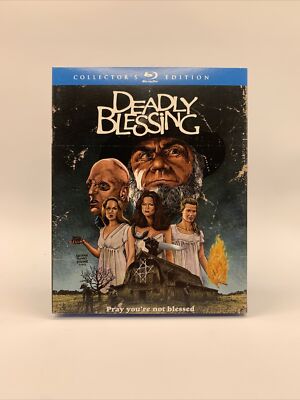 Deadly Blessing (Blu-ray Disc, 2013)Scream Factory + Rare OOP Slip Collectors
