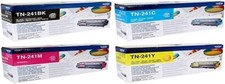 ORIGINAL TONER BROTHER TN-241 - NOIR - CYAN - JAUNE - ROUGE - NEUF