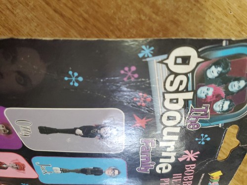 VTG NOS 2002 The Osbourne Family Bobbing Head Pen Ozzy Bobble Head Bobblehead - Picture 4 of 6