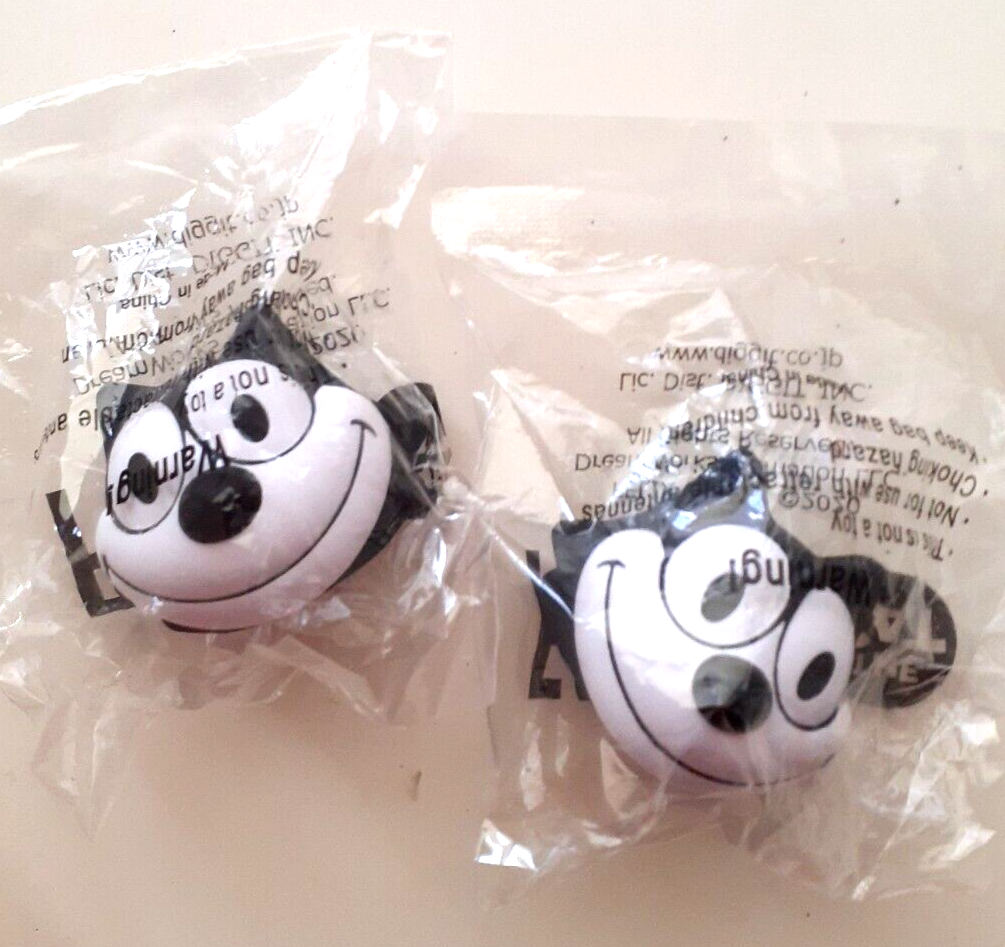 Felix The Cat Car Truck Antenna Topper Squeeze Set of 2 with