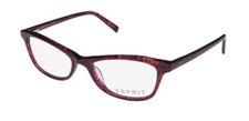 NEW ESPRIT 17468 CAT EYE MODERN COLORFUL DESIGNER TRENDY EYEGLASS FRAME/GLASSES