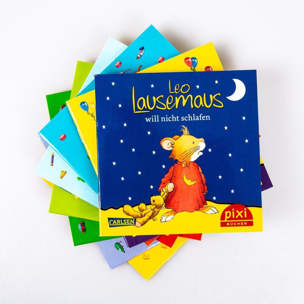 Thumbnail - Pixi-bundle 8er Serie 271: Neues Von Leo Lausemaus (8x1 Exemplar) |