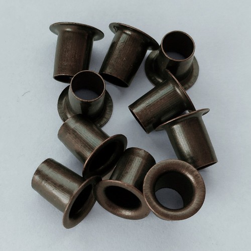 * 6,3 mm Einsatz Buchse für Ringschlaufe Banjo Regal Stützen WÄHLEN FINISH & MENGE * - Bild 4 von 5