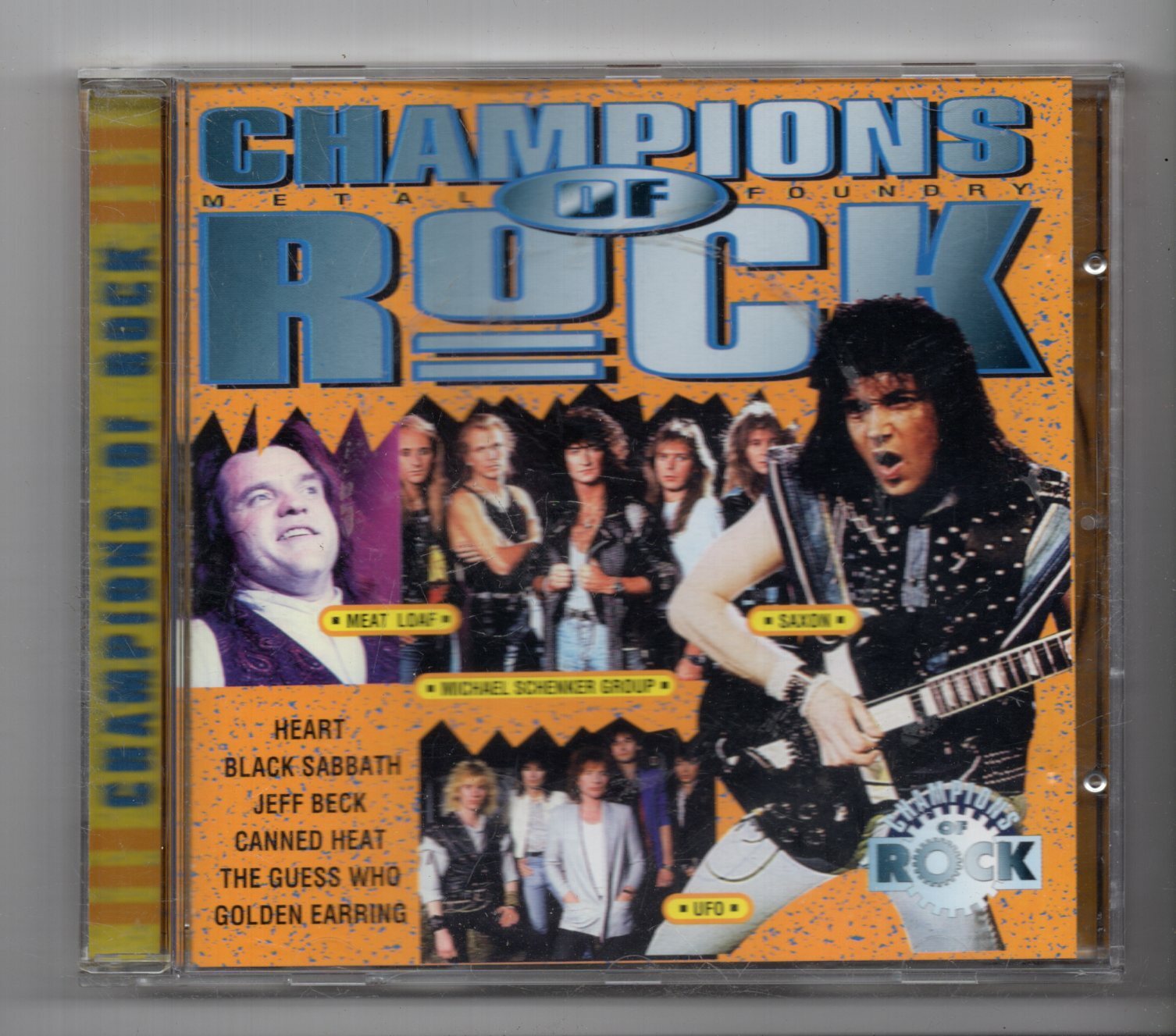 (KF632) Champions Of Rock, 18 tracks various artists - 1996 CD