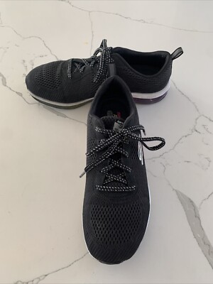 Skechers Women s US 8.5 Prelude Element -Mesh Sneaker Black Skech-Air