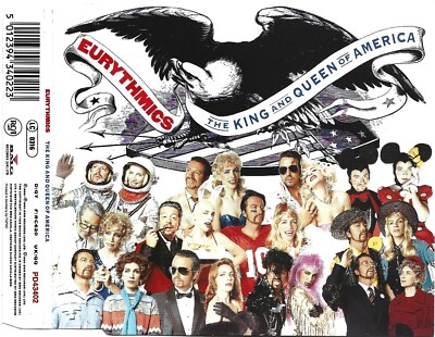 EURYTHMICS - THE KING AND QUEEN OF AMERICA - MCD 1990 - THERE MUST BE AN ANGEL