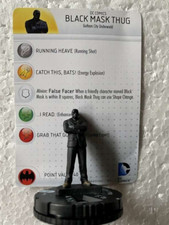 heroclix Batman: Arkham Origins# BLACK MASK THUG #002