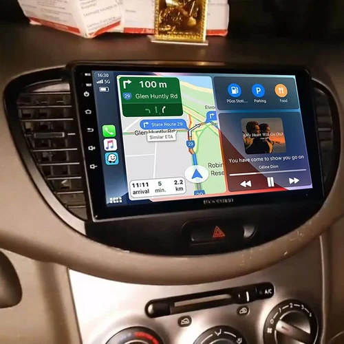 Per HYUNDAI i10 dal 2007 al 2014 Autoradio Stereo Navigatore Android 13 CARPLAY - Foto 7 di 23