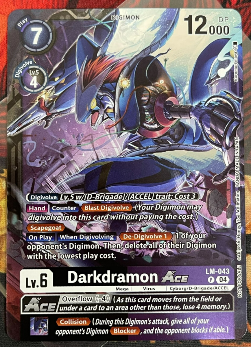 Darkdramon ACE (Limited Card) - World Convergence (BT21) | eBay