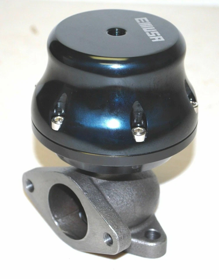 Puerta de descarga externa ajustable 2 pernos NEGRO Uniersal 35MM/38MM Foto 3 de 4