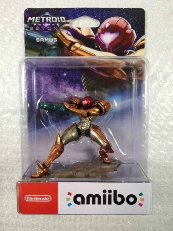 Amiibo Metroid Prime 4 Beyond avec puce NFC intégrée pour débloquer l'armure de Samus sur Switch