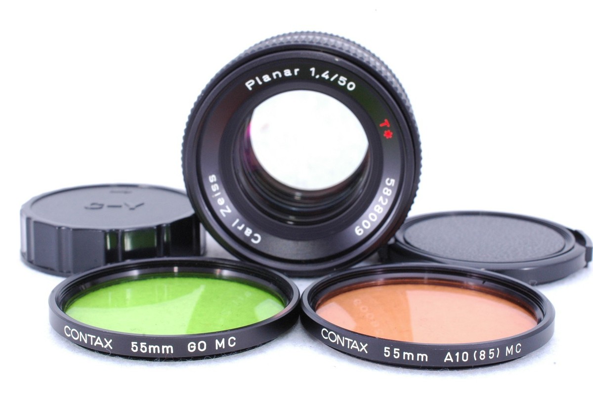 Excellent+5] Carl Zeiss Planar T* 50mm F1.4 MF Prime Lens AEJ C/Y