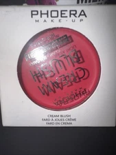 PHOERA Cream Blush Blendable Blusher Sweat-Resistant Non-Greasy 103 Strawberry