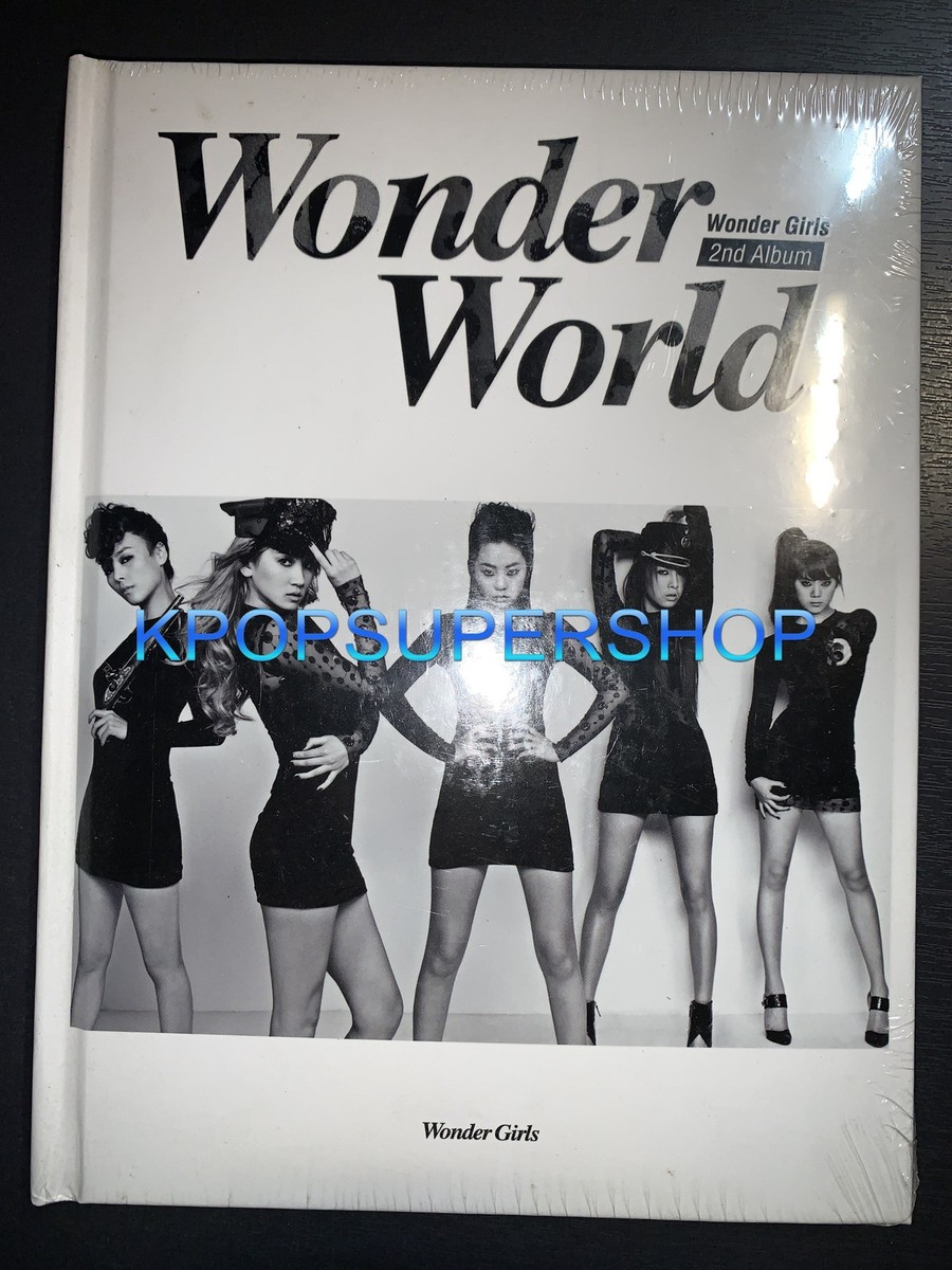 Wonder Girls Vol. 2 - Wonder World CD Postcards New Sealed Nobody