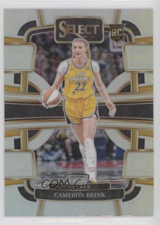2024 Panini Select WNBA Concourse Silver Prizm Cameron Brink #56 15wb