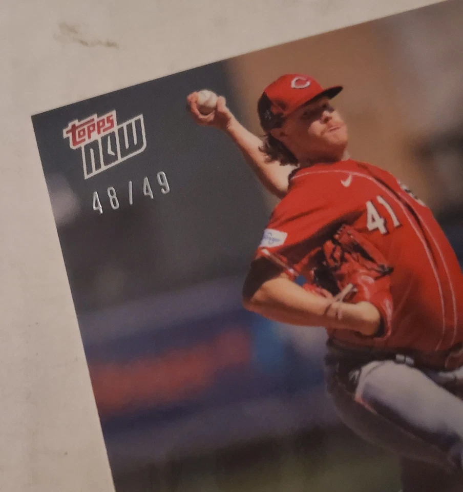 Andrew Abbott #48/49 2024 Topps Now Road To Opening Day RC BLUE #OD-215 🔥REDS! - Image 3 of 4