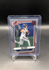 2024 Donruss Clearly Bo Nix The Rookies Red /99