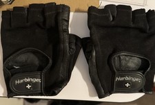 Harbinger Unisex Power Strength Fitness Lifting Gloves Size XL Black Used!!!