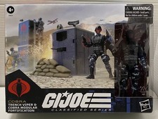 Hasbro GI Joe Classified Series Cobra Trench Viper & Modular Fortification 151