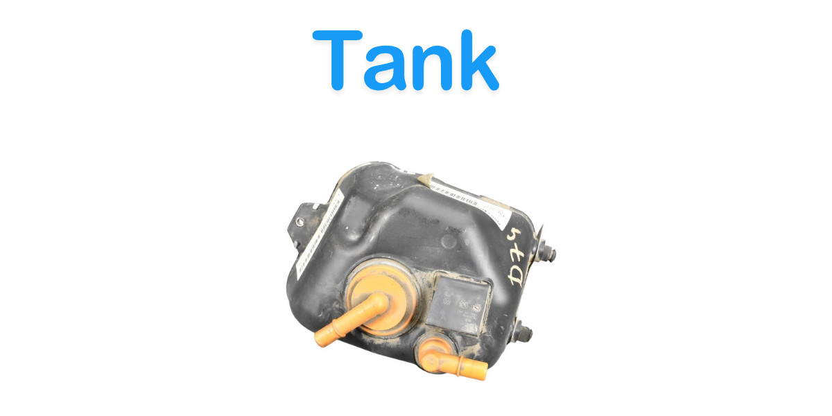 03-12 Bentley Continental Gas Fuel Expansion Tank Reservoir 3W0201301C OEM