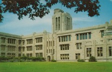 Vintage Butler University Arthur Jordan Memorial Hall Postcard 1962