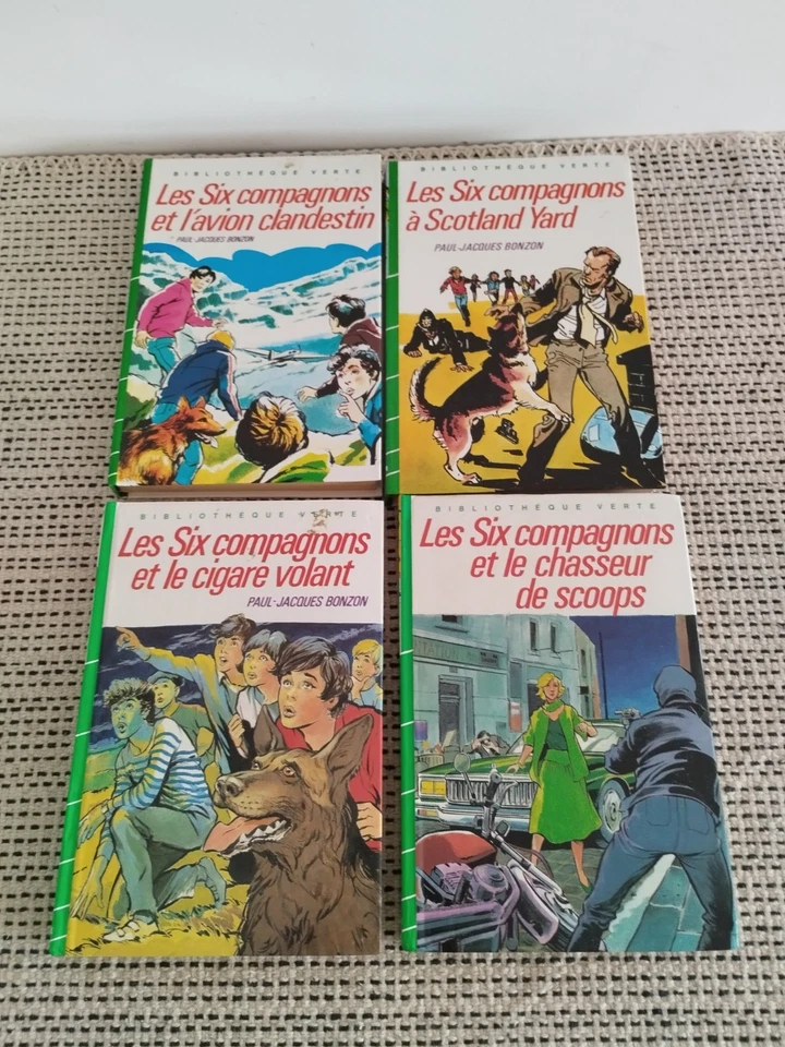 Lot 11 Bibliothèque Verte Les Six Compagnons Paul Jacques Bonzon - Photo 2/4