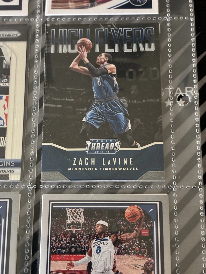 18 tarjetas de baloncesto Prizm, NBA HOOPs, Mosaic, Donruss (manga incluida) Foto 4 de 4