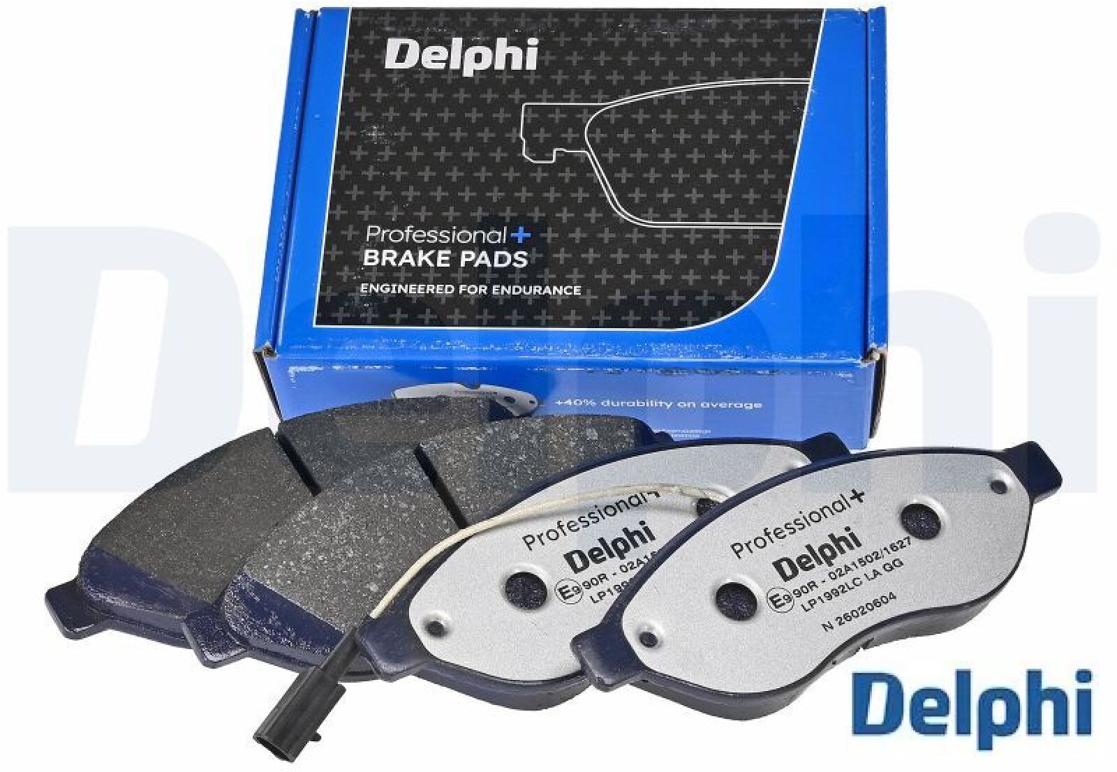 Delphi Bremsbelagsatz Größe 19.1 Lp1992lc - Bild 2