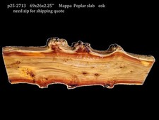 Mappa Burl  Cottonwood  Poplar  River Table  DIY  P25-2713