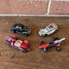 Vintage Lot of 4 Hot Wheels Redlines & Blackwalls Beater Cars