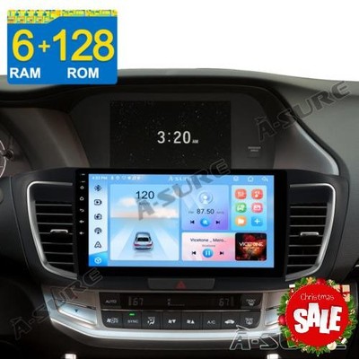 8Core 6+128GB Car Stereo Radio For Honda Accord 2013-2017 Android