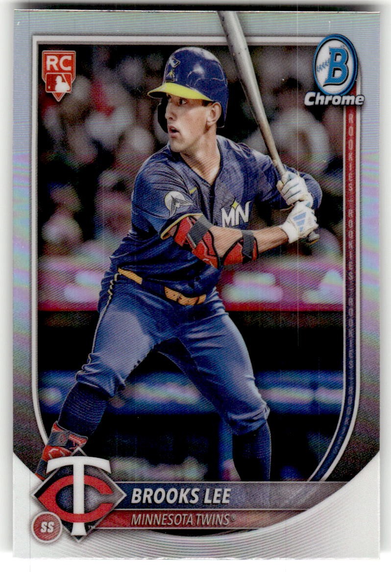 2025 Bowman Brooks Lee Bowman Chrome Red Rookie Logo Rookie #72