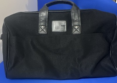 GUESS  Travel Bag Black Leather Handles 