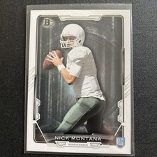 2015 Nick Montana #110 Rookie Rc Bowman Football