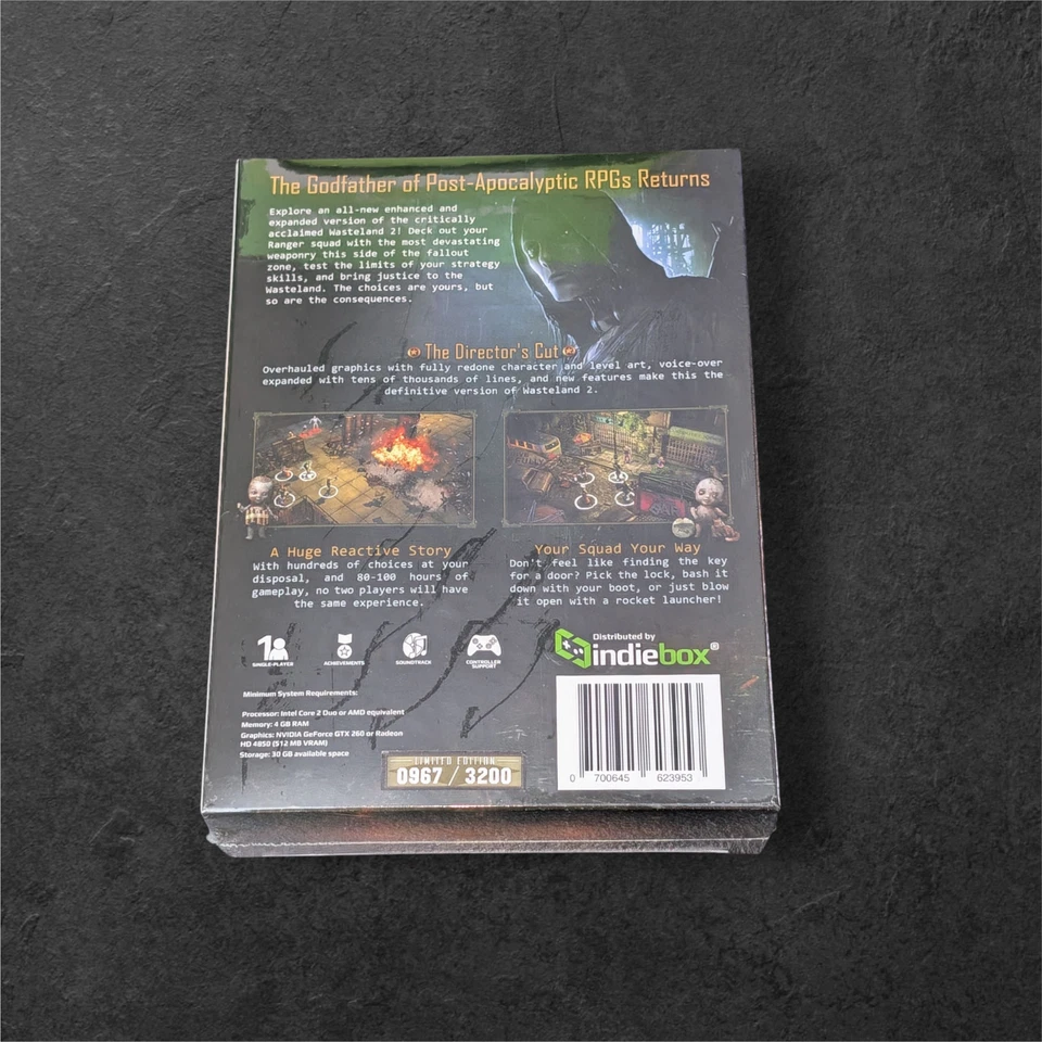 Wasteland 2 Director's Cut Collector's Edition 0967/3200 PC/Mac Sealed - Image 3 of 3